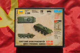 Zvezda 7401 7401 Soviet Personnel Carrier BTR-80